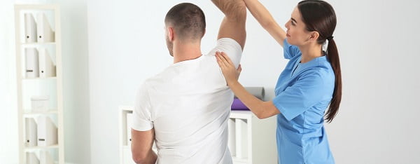 فیزیوتراپی شانه برای تقویت عضلات شانه